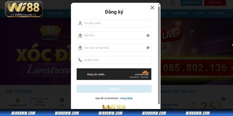 Hướng dẫn cách đăng ký wi88 chuẩn nhất