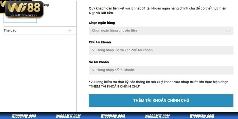 Hướng dẫn rút tiền từ nhà cái wi88