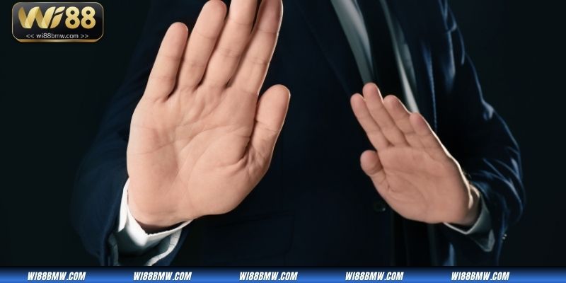 Nhà cái không giải quyết những vấn đề do bạn cung cấp sai thông tin
